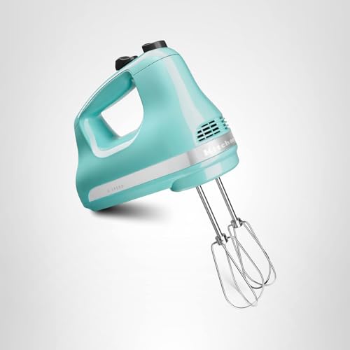 KitchenAid 5 Ultra Power Speed Hand Mixer - KHM512, Aqua Sky