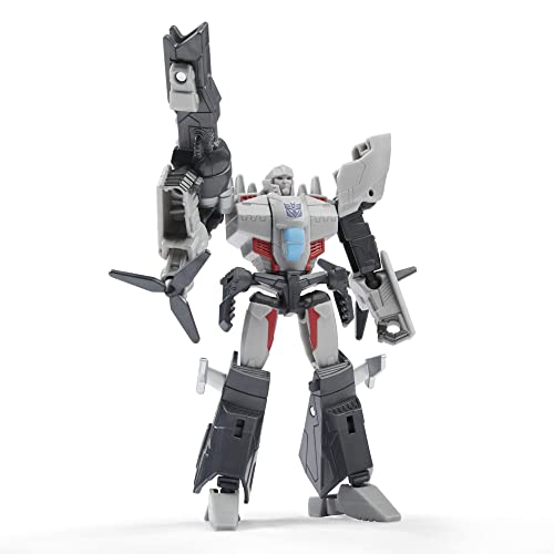 Transformers EarthSpark Megatron Warrior Class 12.5 cm Action Figure Robot Toy for Kids Age 6+