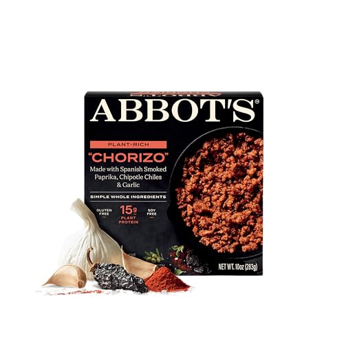 Abbot’s, Plant-Based ChorizoVegan Gluten-Free, 10 Ounce