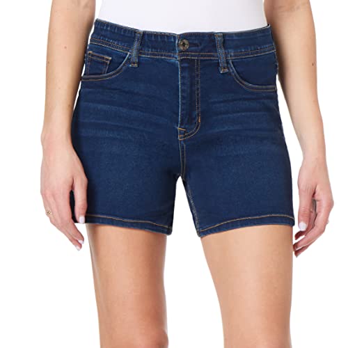 Angels Forever Young Women's 360 Sculpt Mid Thigh Shorts, Manhattan, 6