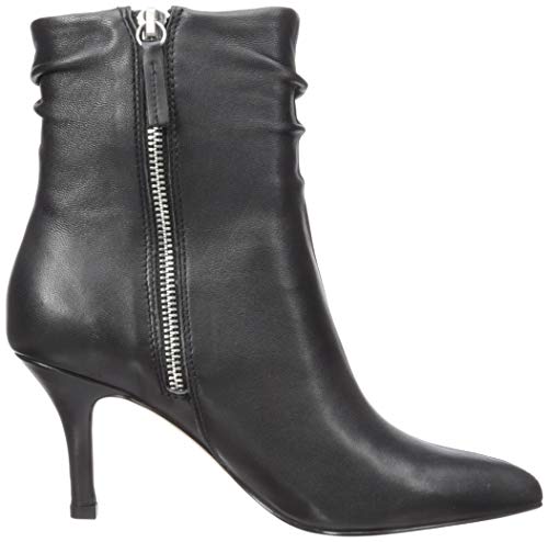 Bella Vita Women's Danielle Dress Bootie Ankle Boot, Black Leather, 7 W US