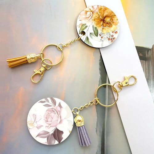 50PCS Metal Lobster Claw Clasp with Key Rings, 25PCS Keychains Clips Hooks and 25PCS Key Chain Rings, Keychain Accessories, Keychain Rings Making kit for Crafts, Gold