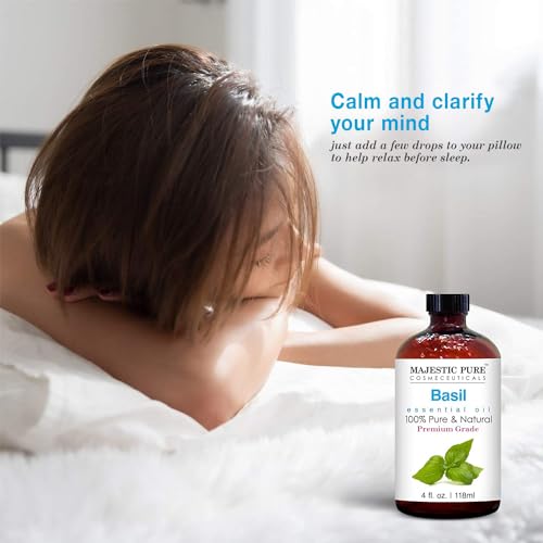 MAJESTIC PURE Geranium Essential Oil | 100% Pure and Natural Geranium Oil | Premium Grade Essential Oils for Hair Care, Home Diffusers, Skin, Aromatherapy, Massage and Humidifiers | 1 Fl Oz