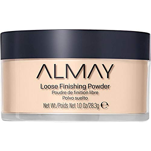 Almay Setting Powder, Face Makeup, Matte Loose Powder, Hypoallergenic, Cruelty Free, 100 Light, 1 Oz