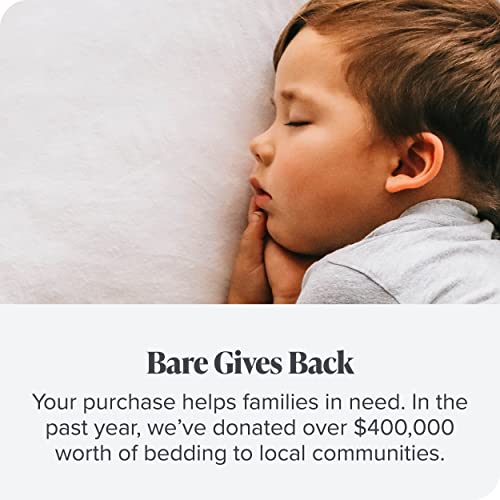 Bare Home Standard Pillow Sham Covers - Set of 2 - Premium 1800 Ultra-Soft Microfiber - Double Brushed - Bed Pillow Shams - Pillows Not Included (Set of 2, White)