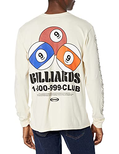 Juice WRLD Unisex-Adult Standard 1-800-999-CLUB Long Sleeve, Cream, Small