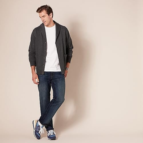 Amazon Essentials Men's Straight-Fit Stretch Jean, Medium Wash, 31W x 30L