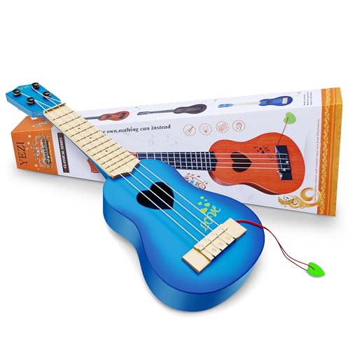 Kids Toy Classical Ukulele Guitar Musical Instrument, Blue