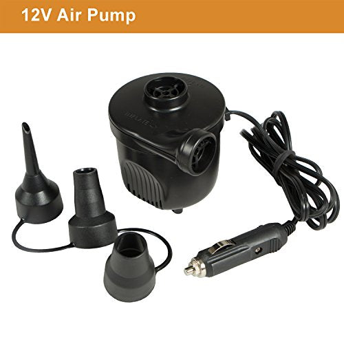 Rightline Gear Truck Bed Air Mattress With Built-In Pump, 5.5 to 8 Foot Bed, Grey