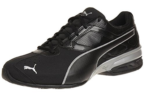 PUMA Men's Technical Sport Shoe Road Running, Black Black Silver, 11.5