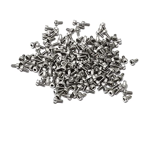 iexcell 50 Pcs M4 x 40/45/50/55/60mm Thread Pitch 0.7 mm Stainless Steel 304 Hex Socket Head Cap Screws Bolts Assortment Kit