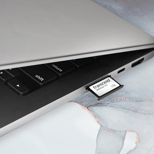 Transcend 1TB JDL330, Expansion Card for MacBook M4 Pro 2024, 2023, 2021, Lightweight Design, Up to 95 MB/s, JetDrive Lite 330 - TS1TJDL330
