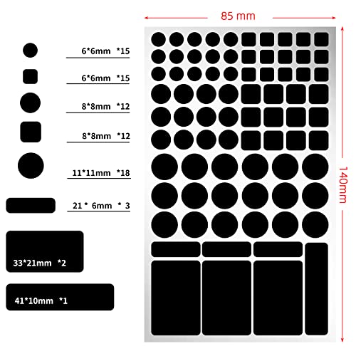 JIEHENG Light Dimming Stickers,LED Light Dimming Stickers,LED Dimming Sheets for Routers,2 Sheets All Black 50% Dimming of LED Lights (Cut and Whole-50% Dimming All Black