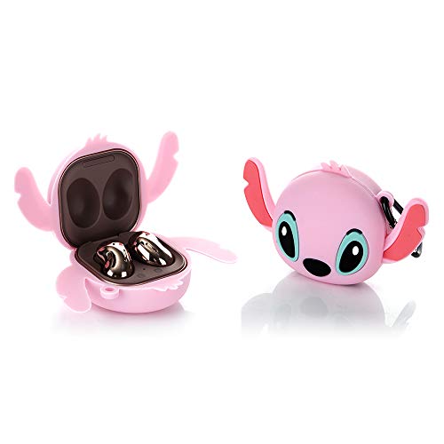 Suublg Silicone Case for Samsung Galaxy Buds FE (2023) / Buds2 Pro (2022) / Buds 2 (2021) / Buds Pro (2021) / Buds Live (2020) Earbuds with Cute Cartoon Skin Design for Charging Protection Cover