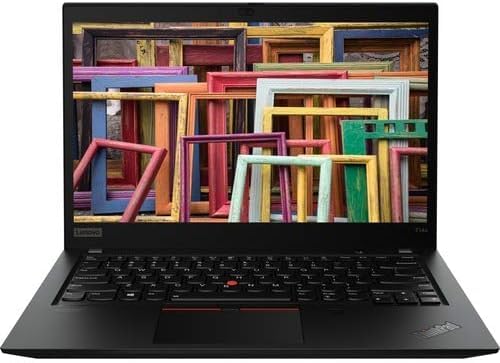 Lenovo Thinkpad T14 (Gen 1) 14" Laptop, i5 10310U 1.7Ghz, 16GB DDR4, 512GB NVMe SSD, 1080p Full HD, Thunderbolt 3, HDMI, Webcam, Windows 11 Pro (Renewed)