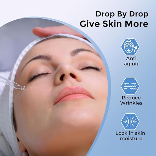 +1HEROLABS Hyaluronic Acid Serum for Face Anti Aging, Fine Lines, Dark Spots, & Dry Skin - Hydrating Facial Serum - Best Face Serum for Moisturizing and Wrinkle Reducing, 2 Packs