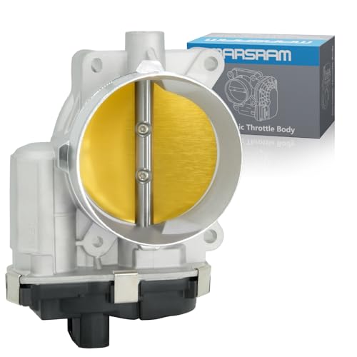 Marsram Electronic Throttle Body Fit for 2006-2008 Chevy Silverado Suburban Express Avalanche, GMC Yukon Envoy Savana, Cadillac Escalade, Saab Hummer Buick 4.8/5.3/6.0/6.2L OE: 12580760 12679524