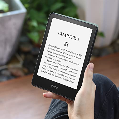 CoBak Kindle Paperwhite Case - All New PU Leather Cover with Auto Sleep Wake Feature for Kindle Paperwhite 11th Generation 6.8" and Signature Edition 2021 Released, Green Sage