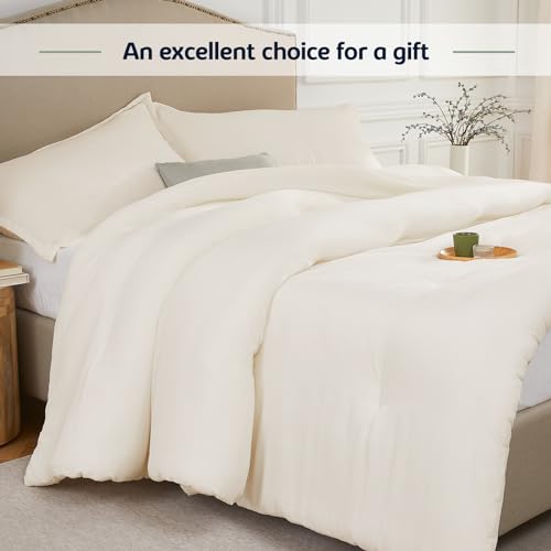 Quataly Queen Comforter Sets Sagegreen,3PCS Soft Lightweight Breathable Bedding Comforter Sets for All Season, Queen Size(90''×90'' Comforter & 2 Pillowcases)