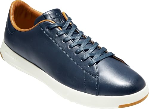 Cole Haan Men's Grandpro Tennis Fashion Sneaker, Blazer Blue Hand Stain, 8.5 M US