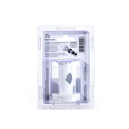 Disston E0100224 Blu-MOL QUICKCORE Xtreme Bi-Metal Hole Saw, 7" Clamshell Size, 5-1/4"