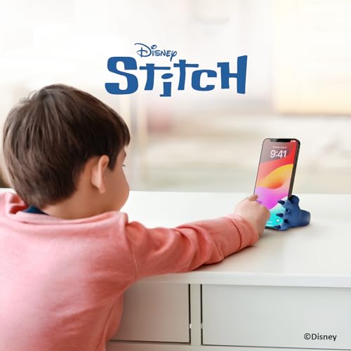iJoy Disney Stitch Hands Phone Stand for Desk- Stitch Disney Phone Holder Stand for Home/Office/More – Lilo and Stitch Gifts for Girls, Boys, and All Fans of Lilo and Stitch Stuff
