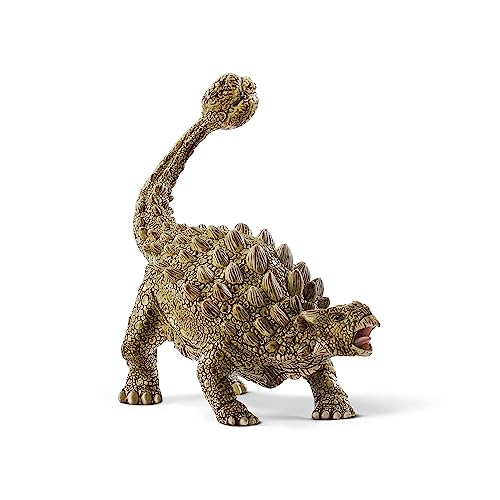 Schleich Dinosaurs Realistic Ankylosaurus Dinosaur Figure - Detailed Prehistoric Jurassic Dino Toy, Highly Durable for Education and Fun for Boys and Girls, Gift for Kids Ages 4+