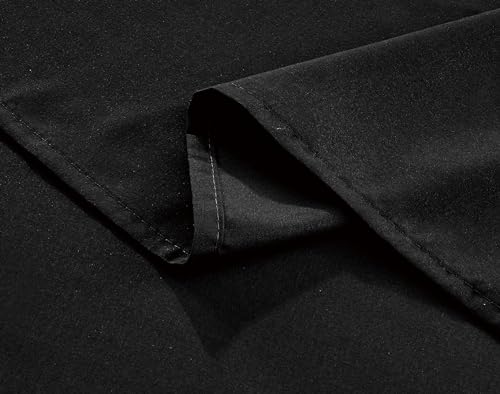 Chezmoi Collection 4-Piece Black Sheet Set Twin - Extra Soft Breathable Brushed Microfiber Bed Sheets with 15" Deep Pocket & 2 Pillowcases