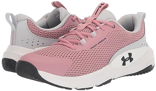 Under Armour Women's Dynamic Select, (001) Black/White/Black, 11, US