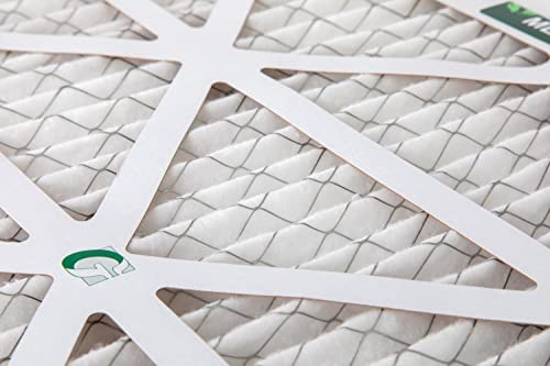 Glasfloss 16x25x1 MERV 10 AC & Furnace Air Filters. Case of 12. Actual Size: 15-1/2 x 24-1/2 x 7/8