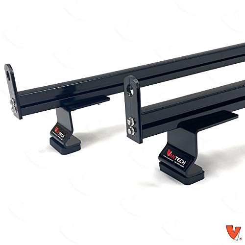 2 Bar Rack System for The Transit Connect 2010-13, NV200 or Chevy City Express Black