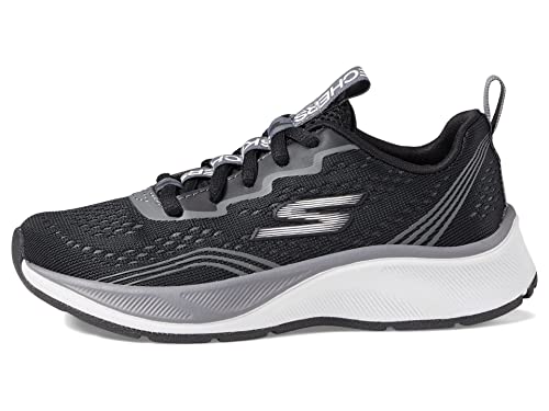 Skechers Kids Boy's Skechers Elite Sport-Push-Pac Sneaker, Charcoal/Red, 5 Big Kid