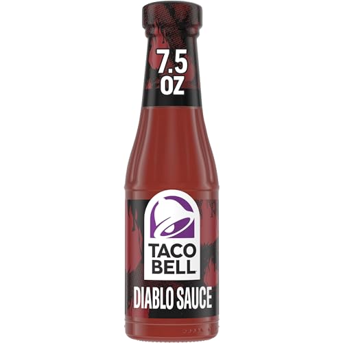 Taco Bell Diablo Sauce (7.5 oz Bottle)