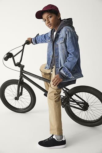 The Children's Place Boys Stretch Chino Pants,Flax/Tidal 2 Pack,14