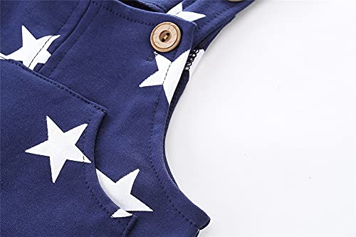 Mud Kingdom Infant Boys Overalls Cotton Plain Adjustable Straps Casual Spring Autumn Black 9-12 Months