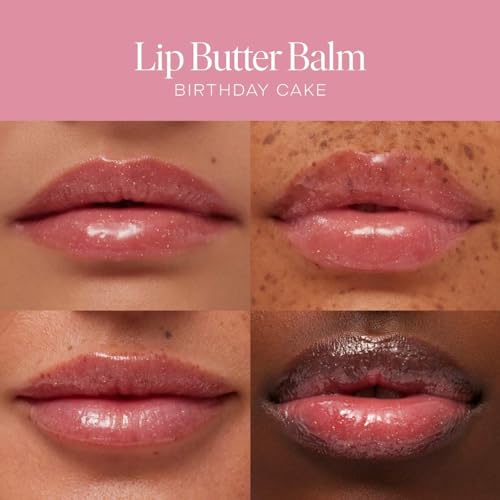 Summer Fridays Lip Butter Balm - Conditioning Lip Mask and Lip Balm for Instant Moisture, Shine and Hydration - Sheer-Tinted, Soothing Lip Care - Brown Sugar (.5 Oz)