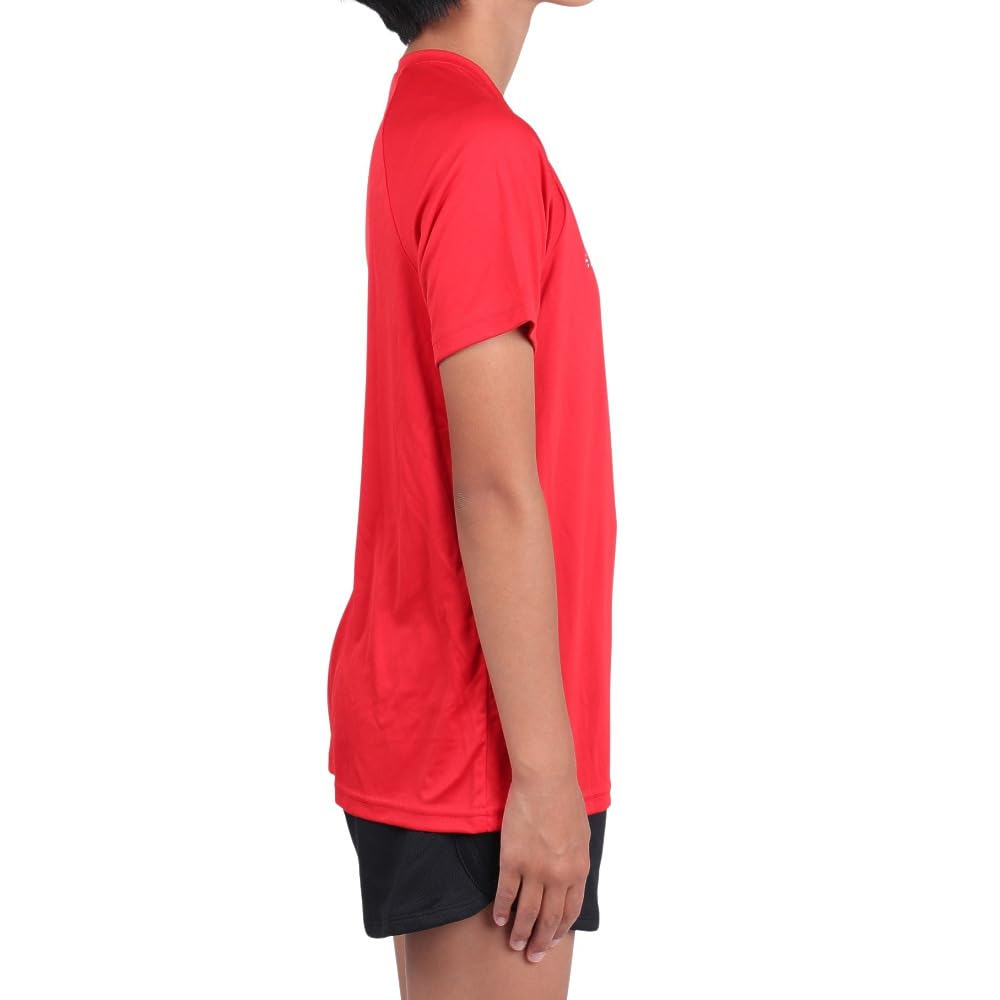 Under Armour Boys' Tech Stadium Lights Short Sleeve T Shirt, (600) Red / / White, Large