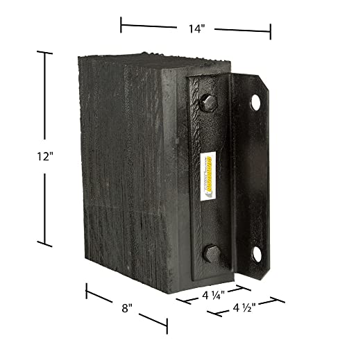 Guardian 4-1/2" Deep Horizontal Laminated Dock Bumper - 12" H x 12" W