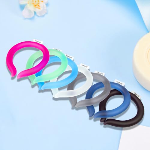 Neck Cooling Tube, Reusable Ice Neck Cool Wrap for Outdoor Indoor, Relief for Hot Flashes and Summer (Black)