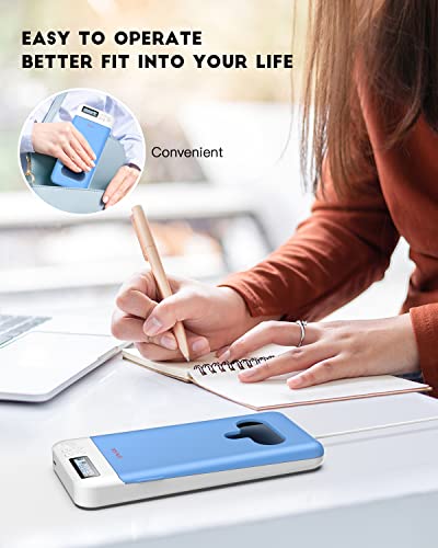 Cell Phone Lock Box with Timer,iPhone Timer Box for Android Sumsung/Google/iPhone 14/13/13 pro/12/11/X/XR/XS/8/ Cell Phone LockBox for Kids/Students/Parents to get More Focused (Organge) with Battery