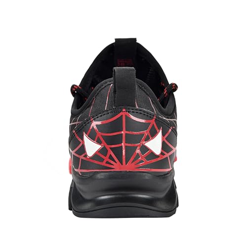 YTRXM Boys Girls Shoes Lightweight Little Kids Sports Running Tennis Shoes Non Slip School Students Casual Shoes Black Size 13