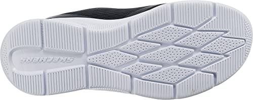 Skechers Kids Boy's Microspec Max Sneaker, Lime/Black, 13 Little Kid