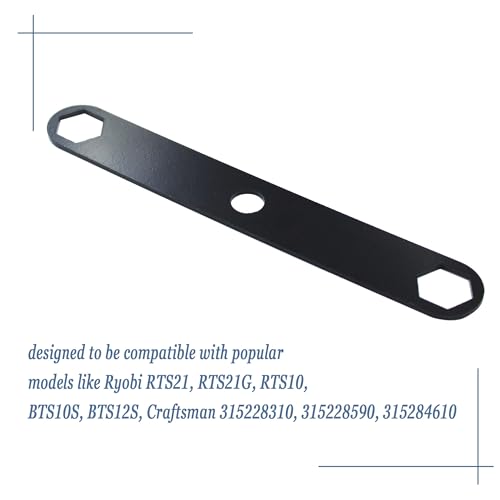 Follde 0101010312 Blade Arbor Wrench Fits Ryobi 10" Table Saw RTS10, BTS10, BTS10S, BTS12S, RTS10, RTS21, 15/16" 2 Pcs