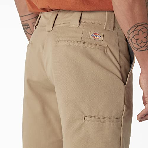 Dickies Men's Big & Tall Cooling Active Waist Shorts, 11", Mushroom