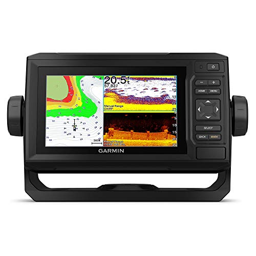 Garmin ECHOMAP UHD 63cv, Keyed Chartplotter with U.S. LakeVü g3 and GT24UHD-TM transducer