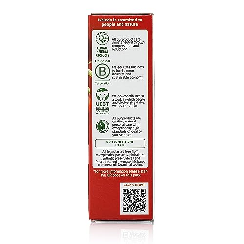 Weleda Face Care Plumping Serum, Plant Rich Serum with Peptides from Pomegranate and Maca Root