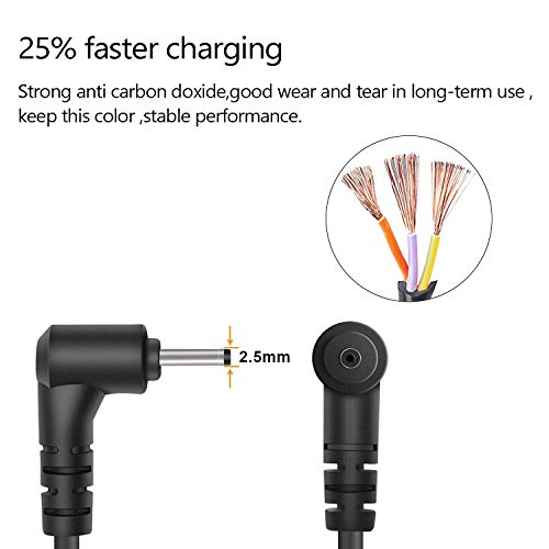 26W 12V Laptop Charger for Samsung Chromebook 3 2; Xe500c13, Xe500c12, Xe500c13, Xe503ec12, Xe303c12, Xe501c13, Xe503c32; PA-1250-98, PA-1250-96, AD-2612AUS, AD-4012NHF 2.2A AC Adapter Power Cord