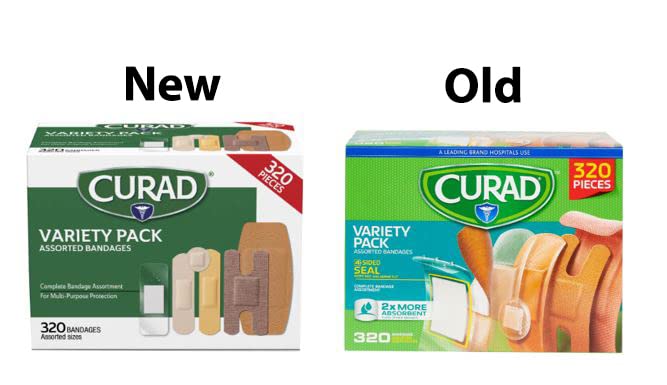 Curad Bulk Variety Pack Assorted Bandages, Flex-Fabric, Waterproof, Plastic, Knuckle, Heavy Duty Bandages (320 Count)