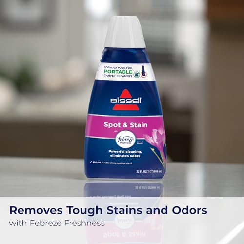 Bundle of Bissell Little Green Pet Deluxe Portable Carpet Cleaner and Car/Auto Detailer, 3353, Gray/Blue + BISSELL Pet Pro Oxy Spot & Stain