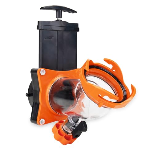 Camco Rhino Blaster RV Tank Rinser with Gate Valve & Backflow Preventer RV Accessories for Waste Tank Cleaning - Essential Camper Supplies for Odor Control and Sensor Maintenance - (39086)